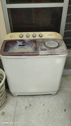 Samsung washing machine with spinner works perfectly