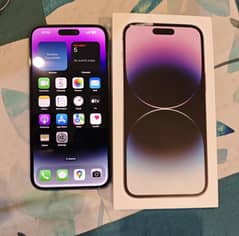 14 pro max 256GB dual physical PTA approved