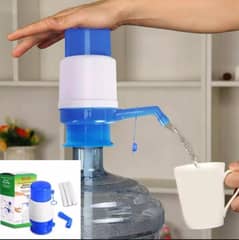 manual pump for water bottle