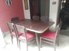 Wooden Dining 6 seater
