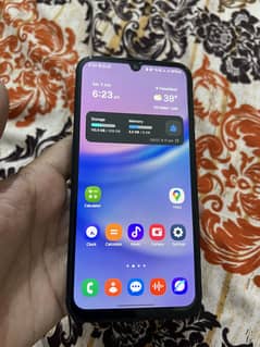 Samsung a15  ( 8/256 ) with box 10/10 condition