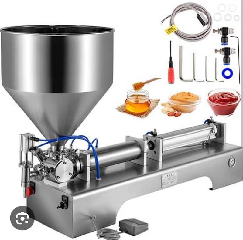 INDUSTRIAL PASTE FILLING MACHINE MANUAL & AUTO AIR OPERATED 0