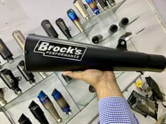 Brooks Performance Exhaust Matt Black