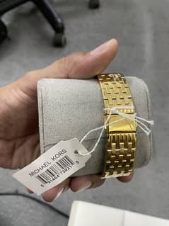 Michael Kors Darci Blue Dial Gold-tone Ladies Watch, model MK3406