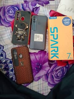 Techno Spark 7Pro 10/10, Condition All Ok 