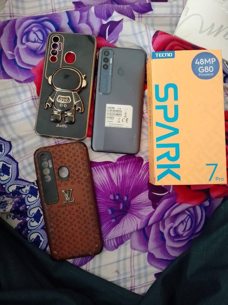 Techno Spark 7Pro 10/10, Condition All Ok 0