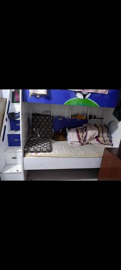 1 Double kids bed and 1 double bed