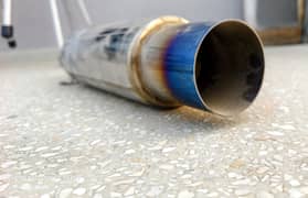 hks Jasma Q51 genuine muffler exhaust heavy sound