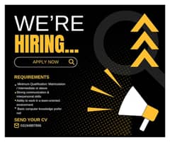 Karachi office based work
