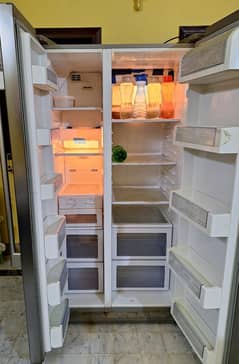 Haier Duble Door Refrigrator  side by side