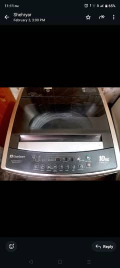 10kg fully automatic washing machine