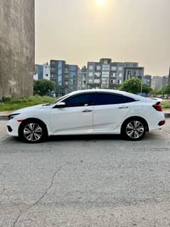 Honda Civic Rs Turbo 2021 | White | Islamabad Golden Number |