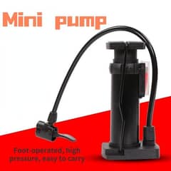 High Pressure Foot Air Pump Heavy Duty Foot Pump For Bike