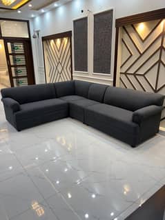L shaped sofa