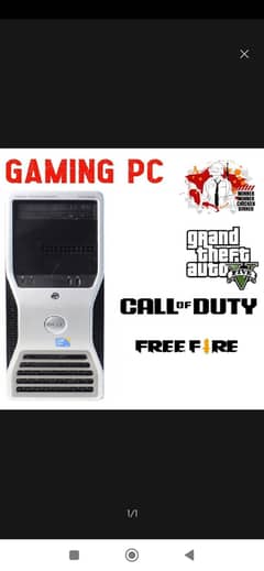Precision T3500 W3690 3.90Ghz Gaming PC 24GB Ram 1TB Hard 256 SSD