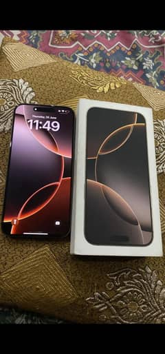 iphone 16 pro max desert titanium  256gb HK