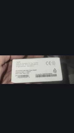 iPhone original charger