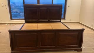 Bed Set - Bedroom Set - Wooden Bed - Shesham Bed