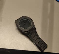 Black Arabic Aura Watch