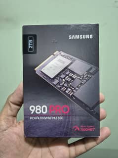 Samsung 980 Pro 2TB NVMe Gen 4 SSD - Slightly Used 100% Health