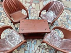 plastic chair table wholesale price