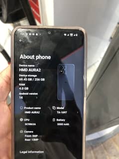 HMD aura2 4/256