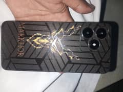 realmec53 6 ram 128 rom full box + charging orignal