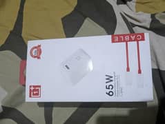 OnePlus 65W original charger with cable and box