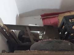 Bike side wheel for 3 wheel bike