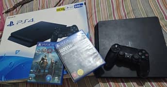 Ps4 Slim 500gb With Box And Original Controller