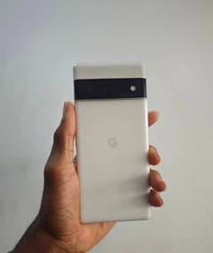 Google pixel 6 pro.  white     [ Sim Working]