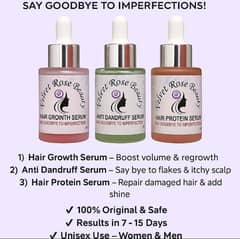 *"Hair Growth | Anti Dandruff | Protein Serums – Velvet Rose Beauty"*