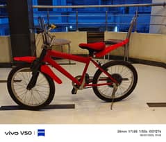 used bicycle in good condition
