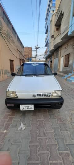 Mehran 2002 model . lahore number.  100% orignal inner outer