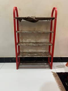 Smart Shoe Rack - Plastic/ Steel