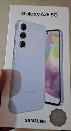 Samsung Galaxy A35 5G with 8 GB RAM 256 GB Storage and5 month warranty