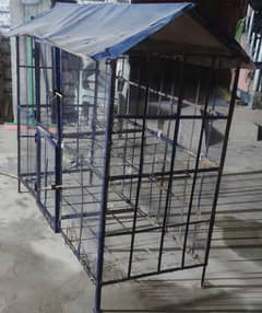Heavy-Duty Metal Chicken Cage – For Sale