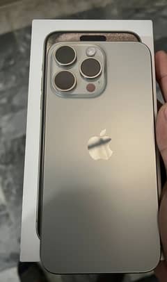 Iphone 15 pro max with box
