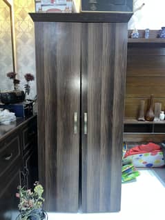 Arts and Craft Cupboard with study and iron table