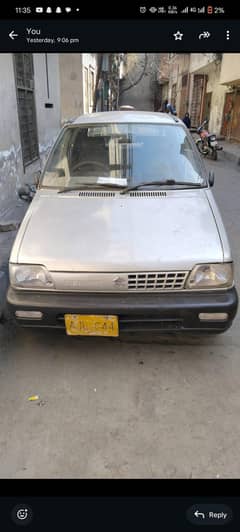 Mehran 2005 model with alloy rims