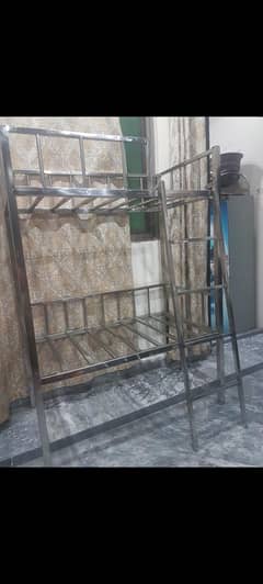stain less steel kids bed
