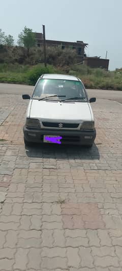 Suzuki Mehran VX 2007 White colour islamabad number