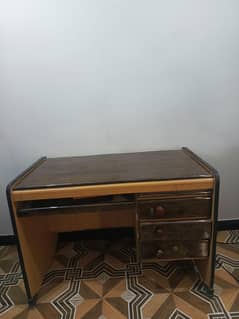 Wooden Table for Study or Office – 3.5ft x 2ft