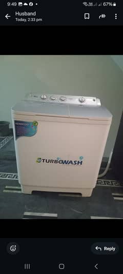 kenwood washinf Machine-Urgent sale