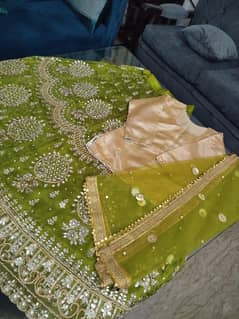 3 piece with kurti,lahnga,and duppatta