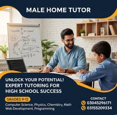Grade 8th to 12th  Home Tutor