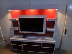 Urgent Sale – Stylish TV Rack with 3 Built-in Lights