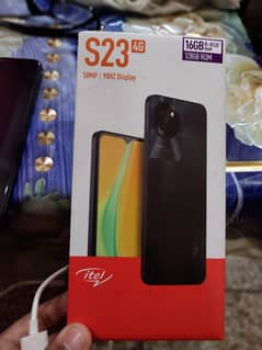 itel s23 in black color