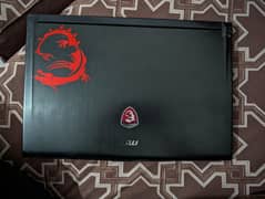 GTX 1060 6gb, 17 inch, 120 Hz gaming MSI laptop