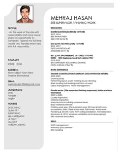 Finishing site supervisor
